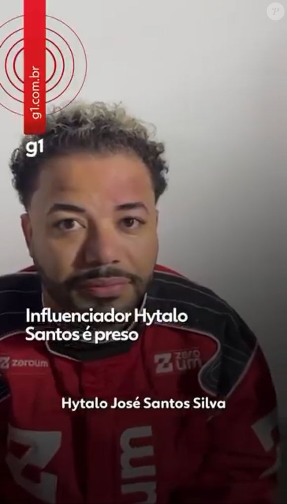 O influenciador Hytalo Santos foi preso na manhã desta sexta-feira (15), sob acusações de exploração infantil em seus vídeos para redes sociais