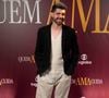 Renato Luciano na festa de lançamento da novela das nove da Globo