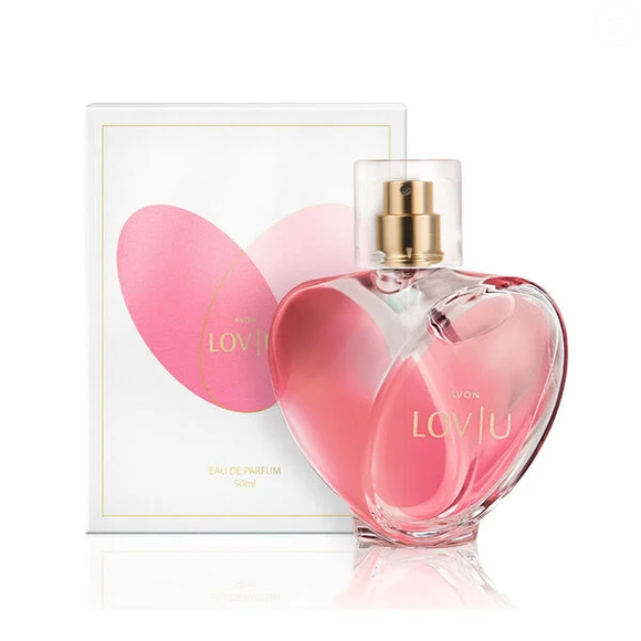 LOV|U Original (Avon) - 75ml | R$ 104,92 inspirado no universo do champagne rosé e na essência de rosas sustentável, o perfume combina romantismo e sofisticação