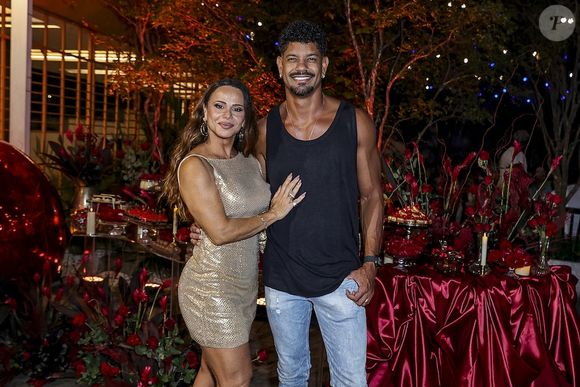 Viviane Araújo e o marido, Guilherme Militão, estão casados desde maio de 2021