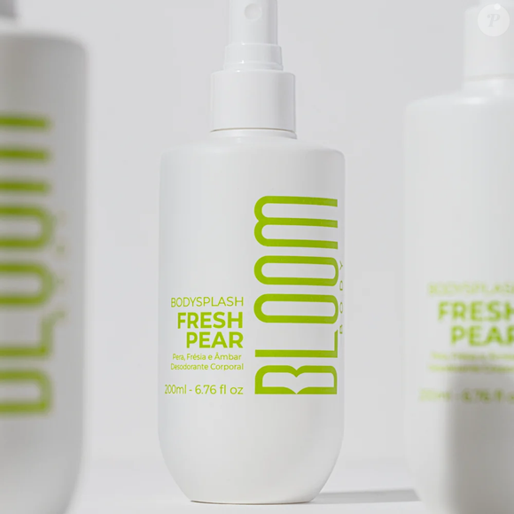 Com 200 ml e preço de R$ 59,90, o Fresh Pear, da Bloom, reúne notas frutadas e florais em uma fragrância pensada para deixar a pele suavemente perfumada