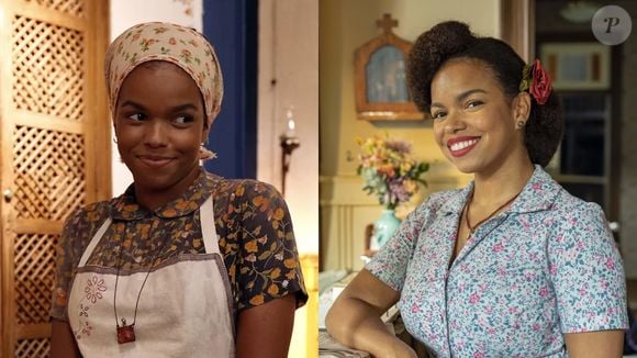 Jeniffer Nascimento (Dita): Dita vem de funcionária para cantora de rádio, ganhando a amizade de Candinho e mais espaço no núcleo dos protagonistas