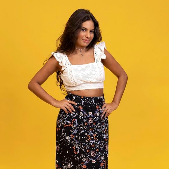Na parte de baixo da enquete UOL, Gabriela é a terceira com menos votos: 0,17%