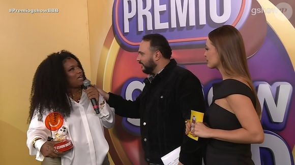 Camilla participou do 'Prêmio Gshow' nesta quarta-feira (23)