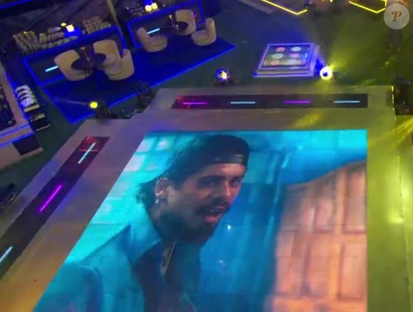 Zé Felipe apareceu no telão do 'BBB 26', enquanto Ana Castela cantava