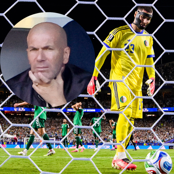 Não gostou? Foi assim que Zidane, com 53 anos hoje, reagiu ao ver o filho goleiro levar 3 gols de Messi em um único jogo na Copa