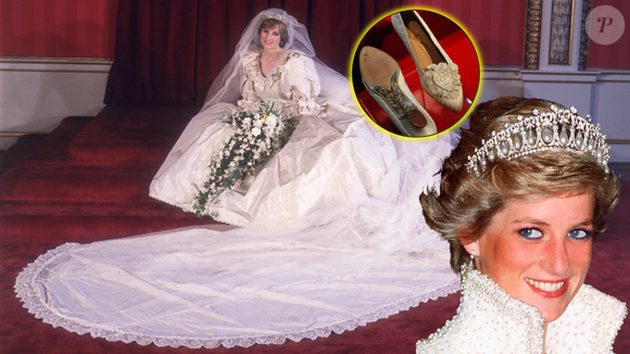 Há exatos 44 anos, Princesa Diana mudou para sempre a moda noiva com seu vestido: peça tinha 10 mil pérolas e cauda com 7,6 metros
