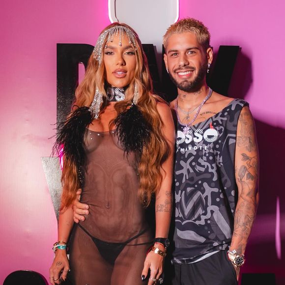 Virgínia Fonseca curtiu o Carnaval do Rio ao lado do marido, Zé Felipe