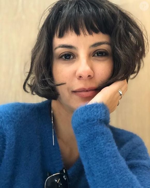 Andreia Horta é adepta das franjinhas até hoje