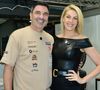 Ana Hickmann comemorou aniversário ao lado do marido, Edu Guedes, em corrida realizado no autódromo de Interlagos
