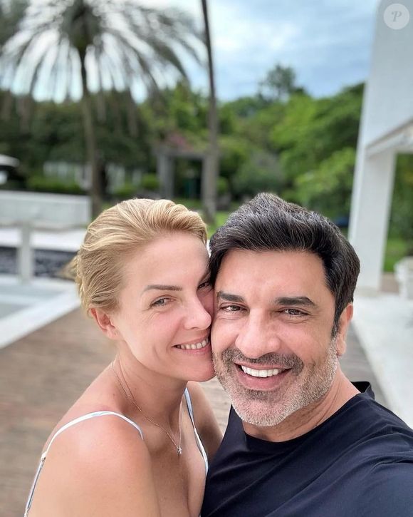 Edu Guedes recebeu apoio da mulher, Ana Hickmann, após gravar novo vídeo no hospital depois de passar por cirurgia para retirada de tumor no pâncreas: 'Amor da minha vida, Deus está ao seu lado. Te mostrou que cada dia conta'