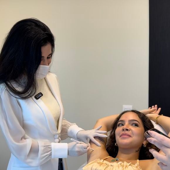 Mel Maia: ‘Desde que eu me conheço por gente, eu suo muito pelas axilas. Podia estar um frio de -15 graus, que eu continuava suando’