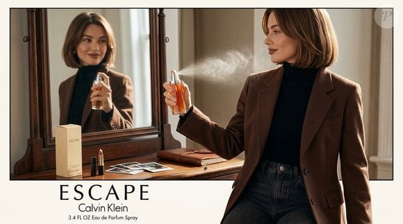A composição do Escape mantém a presença de flores e frutas, mas também reforça o lado especiado do perfume