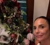 Ivete Sangalo passou o natal de branco