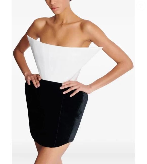 Look de Maiara rouba a cena por ter extremidades pontiagudas que dão sensação de modernidade e elegância ao mesmo tempo