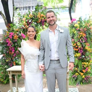 Para casamento com Laís Caldas, Gustavo Marsengo dispensou a gravata