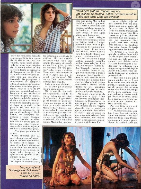 Lídia Brondi não aparece nua em sua primeira Playboy, uma raríssima exceção