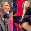 Com look cavado, Xuxa rebola ao som de funk na TV e reação de Junno Andrade diverte a web: 'O bicho chega se lambeu'. Veja o vídeo!