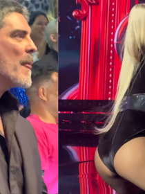 Com look cavado, Xuxa rebola ao som de funk na TV e reação de Junno Andrade diverte a web: 'O bicho chega se lambeu'. Veja o vídeo!