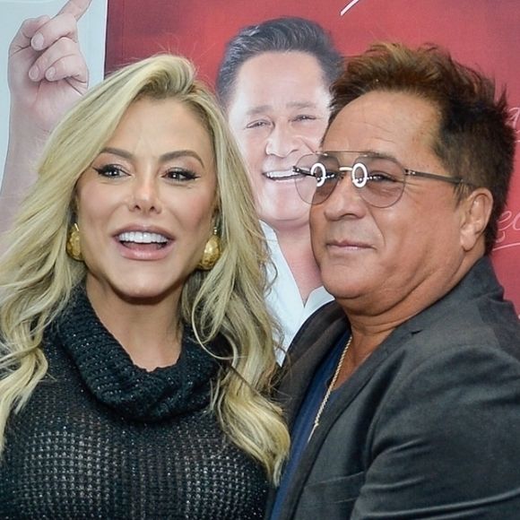 Após clique de José Leonardo com Vini Jr., postagem de Poliana Rocha, esposa de Leonardo, chama atenção nas redes