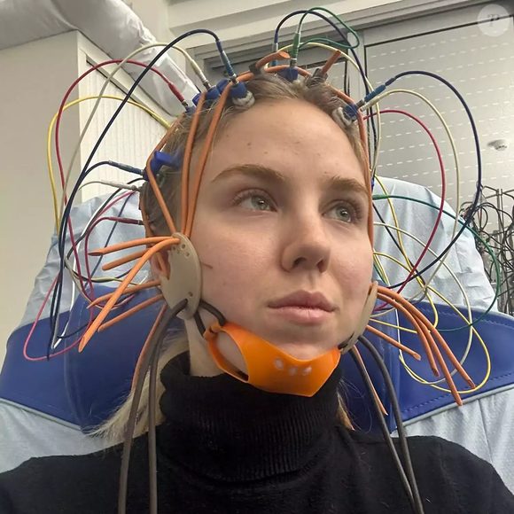 A Duquesa da Calábria compartilhou várias fotos dela no hospital no Instagram na quarta-feira, 28 de maio