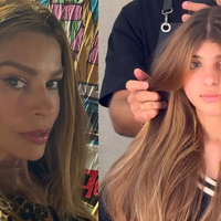 A cara da mãe! Filha de Grazi Massafera renova o visual e atriz enche Sofia de elogios: 'Uma loucura de linda'