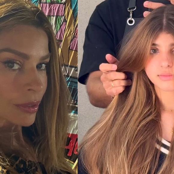 A cara da mãe! Filha de Grazi Massafera renova o visual e atriz enche Sofia de elogios: 'Uma loucura de linda'