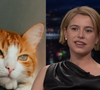 Atriz de 'Hamnet', Jessie Buckley esclarece polêmica após fala sobre gatos viralizar e diz em programa de Jimmy Fallon: 'Eu amo gatos'