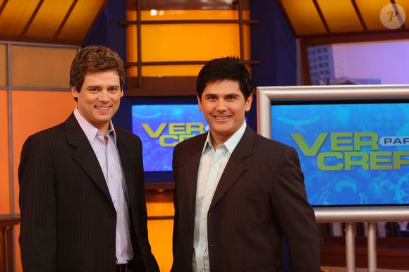 Celso Portiolli é amigo de Cesar Filho, seu parceiro na TV do 'Ver para Crer'