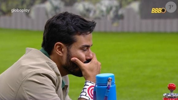 Mateus, do 'BBB 25', foi consolado por Thamiris