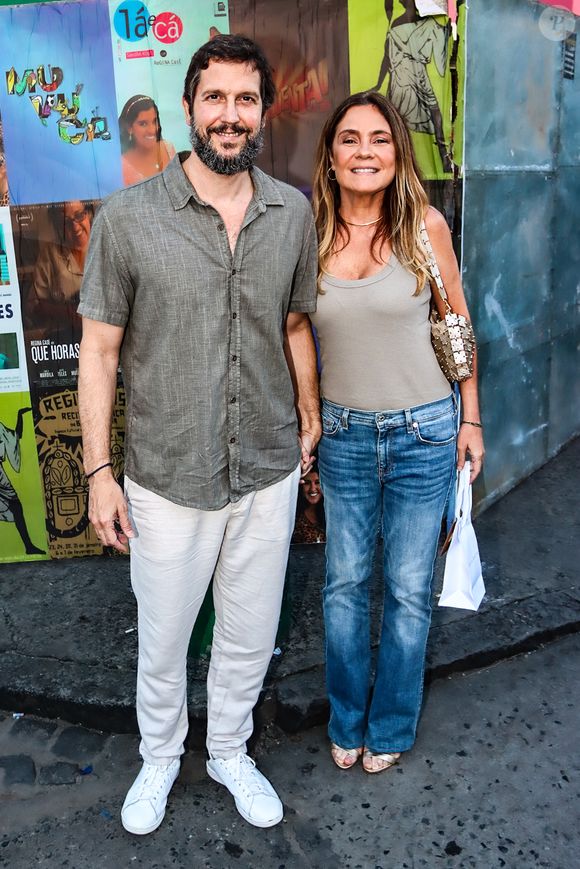 Adriana Esteves e Vladimir Brichta são casados