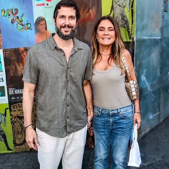 Adriana Esteves e Vladimir Brichta são casados