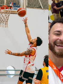 Contratado da Globo, Fred Bruno volta ao basquete 5 dias após ser atingido por tiro de raspão em confusão com deputado do PL e conquista medalha