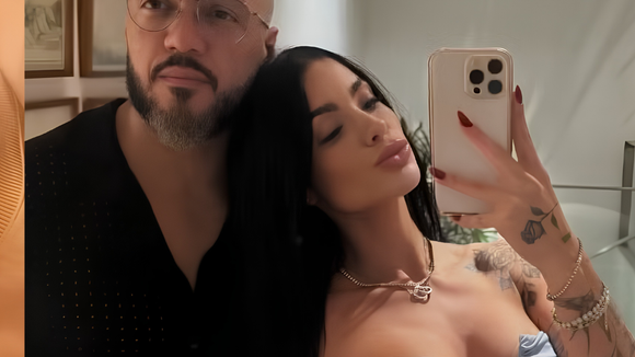 'Uma dor que corrói seus órgãos por dentro': atual namorada de Belo, Rayane Figliuzzi expõe traumas por ataques em 'A Fazenda' e revela motivo pelo qual casal evita herdeiro