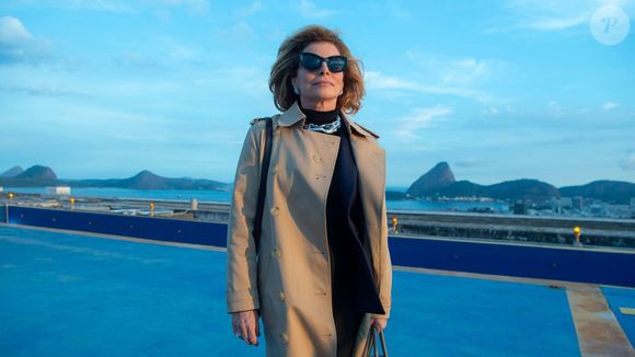 Debora Bloch em cena da chamada de Vale Tudo como Odete Roitman