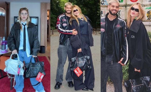 Branca ou preta? Na dúvida, Virgínia levou ao Japão duas bolsas icônicas de R$ 19 mil da Balenciaga e criou looks inspiradores
