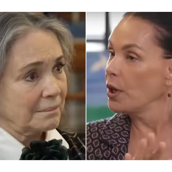 'Chegou a ouvir meu áudio?': Carolina Ferraz questiona Regina Duarte, em reencontro após rixa política; atrizes foram rivais em 'História de Amor'