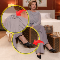 Sapato exclusivo feito em Gramado (RS) e broche de pérolas luxuoso: dois detalhes tornam o look da morte de Odete Roitman em 'Vale Tudo' ainda mais fashionista