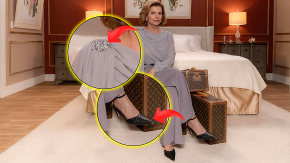 Sapato exclusivo feito em Gramado (RS) e broche de pérolas luxuoso: dois detalhes tornam o look da morte de Odete Roitman em 'Vale Tudo' ainda mais fashionista