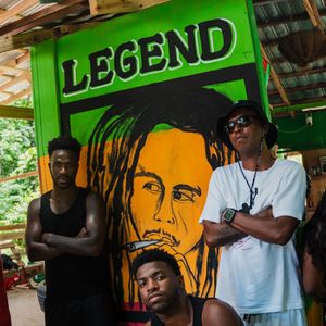 Vini Jr. na Jamaica com amigos