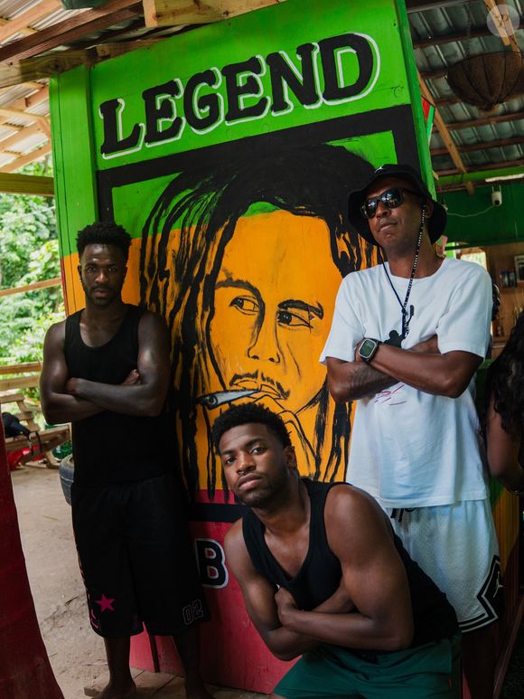 Vini Jr. na Jamaica com amigos