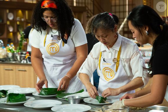 Glória entregou uma sopa picante com kimchi de quiabo que arrancou suspiros de Helena Rizzo