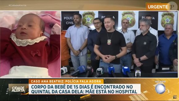 Mãe da bebê Ana Beatriz se disse arrependida do crime; polícia investiga se Eduarda Oliveira teve ajuda de outras pessoas, o que ela nega