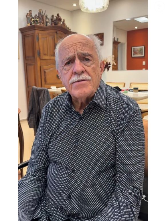 Ary Fontoura tem 93 anos e uma longa carreira nas novelas da Globo