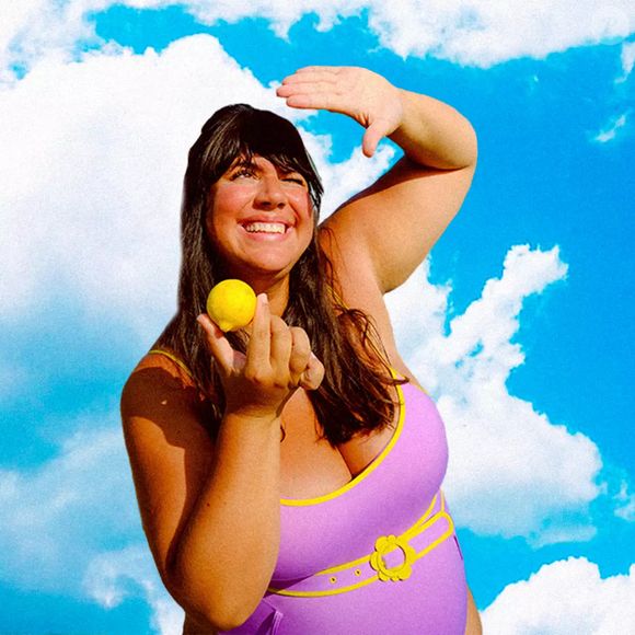 A meta diária era de 150g de proteína, mas ela admitiu: “Mentira, o máximo que conseguia era 130g”.