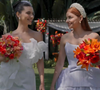 'Parece de festa junina': 'Loquinha' entrega casamento emocionante em ‘Três Graças’, mas web implica com vestidos ousados das noivas