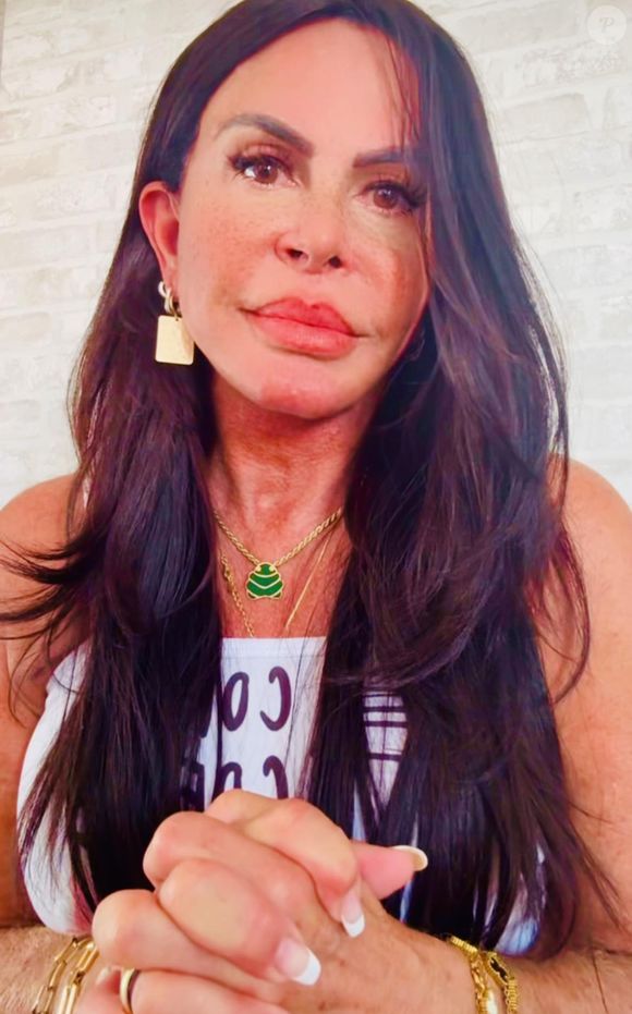 Gretchen passou a apostar na naturalidade sem o exagero de preenchimentos