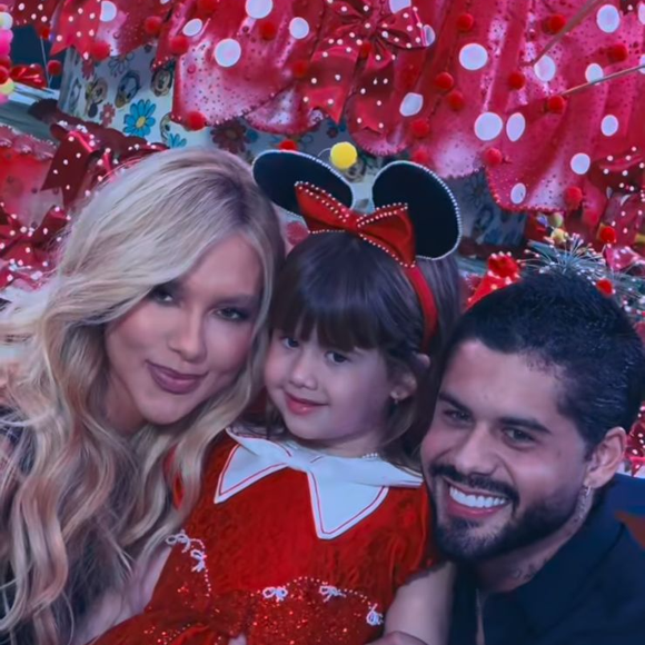 Festa de Maria Alice reúne família e reencontro de Zé Felipe e Virgínia chama atenção