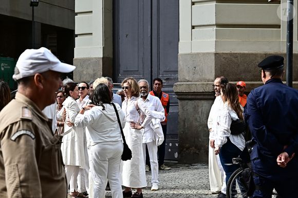Fernanda Torres também foi vista próxima à família de Gilberto Gil