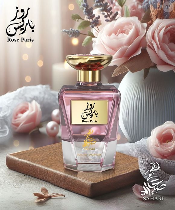 Rose Paris (Sahari) - 100ml | R$ 259,90 - com foco absoluto na sofisticação da rosa, esta fragrância combina notas florais delicadas com facetas gourmand e tropicais. A base de baunilha, sândalo e musk deixa tudo mais sensual e refinado